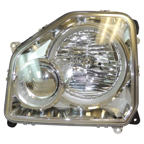 Crown Automotive 57010170AE Right Headlight Assembly for Jeep KK Liberty w/o Fog Lamps. Includes Bulbs. - Clear Glass, Plastic