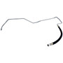 Crown Automotive 52028605AD Transmission Cooler Supply Hose for 1997-2001 Jeep XJ Cherokee w/ 4.0L Engine - Black, Unpainted Rubber, Steel