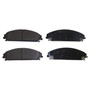 Crown Automotive 5142559AA Front Brake Pad Set for Dodge 2005-2008 Magnum, 2005-2010 Charger, 2009-2010 Challenger, All w/ Dual Piston