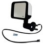 Crown Automotive 68249845AC Left Power, Heated, Manual Folding Mirror for 2015-2018 Jeep JK Wrangler w/ LHD, Chrome, Sold Individually