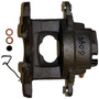 Crown Automotive J8124378 Left Front Brake Caliper for 1974-1978 Jeep SJ, J-Series, Less Pads - Gray Metal, Rubber, Sold Individually