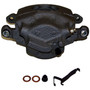 Crown Automotive J8124378 Left Front Brake Caliper for 1974-1978 Jeep SJ, J-Series, Less Pads - Gray Metal, Rubber, Sold Individually