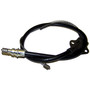 Crown Automotive J5352765 Rear Parking Brake Cable for 1974-1975 J-Series w/ 131" Wheelbase, Left or Right - Black Plastic, Rubber, Steel