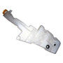 Crown Automotive 68225067AA Windshield Washer Fluid Reservoir for 2014-2018 Jeep KL Cherokee, Includes Cap - White, Yellow Plastic