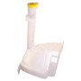 Crown Automotive 5069421AA Windshield Washer Fluid Reservoir for 2002-2004 Jeep WJ Grand Cherokee, Includes Cap - White Plastic