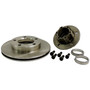 Crown Automotive J5358568 Disc Brake Rotor and Hub Assembly Front Left or Right - Fits 1978-1981 Jeep CJ-5, CJ-6, CJ-7