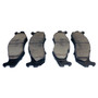 Crown Automotive 83501167TI Front Brake Pad Set for Jeep 82-86 CJ-5, CJ-7, CJ-8, 87-89 YJ Wrangler, 84-89 XJ Cherokee, MJ Comanche w/ 4WD