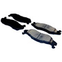 Crown Automotive 83501167TI Front Brake Pad Set for Jeep 82-86 CJ-5, CJ-7, CJ-8, 87-89 YJ Wrangler, 84-89 XJ Cherokee, MJ Comanche w/ 4WD