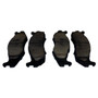 Crown Automotive 83501167TI Front Brake Pad Set for Jeep 82-86 CJ-5, CJ-7, CJ-8, 87-89 YJ Wrangler, 84-89 XJ Cherokee, MJ Comanche w/ 4WD