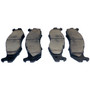 Crown Automotive 83501167TI Brake Pad Set Front Left & Right - Fits 1987-1989 Jeep XJ Cherokee