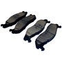 Crown Automotive 83501167TI Brake Pad Set Front Left & Right - Fits 1987-1989 Jeep XJ Cherokee