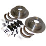 Crown Automotive 52098666K Brake Rebuild Kit Rear Left & Right - Fits 1999-2004 Jeep WJ, WG Jeep Grand Cherokee