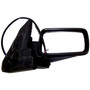 Crown Automotive 55396636AD Right Power, Heated, Manual Folding Mirror for 2006-2010 Jeep XK Commander; Black Textured Finish