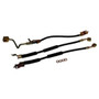 Crown Automotive BHK3 Brake Hose Kit for 1997-2006 Jeep TJ Wrangler, Includes Left & Right Front & Rear Hoses and Washers