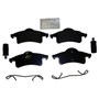 Crown Automotive 5011970MK Rear Brake Pad Master Kit for 1999-2004 WJ, WG Jeep Grand Cherokee, Includes Pad Set, Caliper Pin Kit & Springs