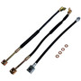 Crown Automotive BHK4 Brake Hydraulic Hose Kit Front & Rear Left & Right - Fits 1987-1989 Jeep YJ Wrangler
