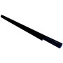 Crown Automotive 55399290AF Right Front Outer Door Glass Weatherstrip for 2011-2015 Jeep WK Grand Cherokee - Black, Chrome Plastic, Steel