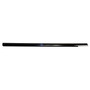Crown Automotive 55399290AF Right Front Outer Door Glass Weatherstrip for 2011-2015 Jeep WK Grand Cherokee - Black, Chrome Plastic, Steel