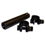 Crown Automotive J3200671 Drag Link Adjuster w/ Clamps for 1972-1986 Jeep CJ-5, CJ-6, CJ-7, CJ-8, C104, SJ, & J-Series - Steel