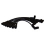 Crown Automotive 83300156 Ignition Wire Set for 1987-1990 Jeep XJ Cherokee, MJ Comanche w/ 4.0L Engine - Black Metal, Rubber