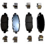 Crown Automotive 68385238AA Brake Pad Set Rear Left & Right Inner & Outer - Fits 2018-2020 Jeep JL Wrangler