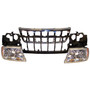 Crown Automotive 55155498K Body Header Panel Front Left & Right - Fits 1999-2003 Jeep WJ Grand Cherokee