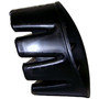 Crown Automotive 55156019AA Right Fog Lamp Insert for 2002-2004 Jeep KJ Liberty - Black Plastic, Sold Individually