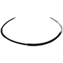 Crown Automotive 52003256 Rear Parking Brake Cable for 1987-1989 Jeep XJ Cherokee, Left or Right - Black Plastic, Rubber, Steel
