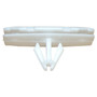 Crown Automotive 68395634AA Front or Rear Fender Flare Retainer for 2018+ Jeep JL Wrangler & JT Gladiator - White Plastic
