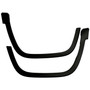 Crown Automotive 68210314K Front Fender Flare Set for 2014-2018 Cherokee w/o Body Colored Fender Flares - Black Plastic