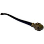 Crown Automotive J5352701 Rear Brake Hose for 1974-1975 Jeep J-Series, 19" Long - Black, Zinc Metal, Rubber, Sold Individually