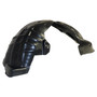 Crown Automotive 55157410AD Right Front Fender Liner for 2008-2012 Jeep KJ Liberty - Black Plastic, Sold Individually