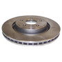 Crown Automotive 5290733AB Front Brake Rotor for 2006-2010 Jeep WK Grand Cherokee w/ SRT8 Package - Silver Cast Iron, Sold Individually