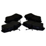 Crown Automotive 5017843TI Front Brake Pad Set for 2001-2010 Chrysler PT Cruiser - Gray Ceramic