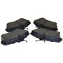 Crown Automotive 5017843TI Brake Pad Set Front Left & Right - Fits 2001-2010 Chrysler PT Cruiser