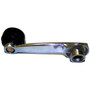 Crown Automotive 3861473 Left or Right Window Handle for 68-76 Dodge & Plymouth A, B, E-Body Passenger Cars - Chrome Metal, Plastic