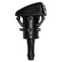 Crown Automotive 5165712AA Front Windshield Washer Nozzle for 2011-2017 Jeep MK Compass, Left or Right - Black Plastic, Sold Individually