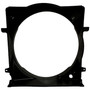 Crown Automotive 52080127AA Cooling Fan Shroud for 2002-2007 Jeep KJ Liberty w/ 2.4L, 3.7L Engines, Black Plastic - Black Plastic