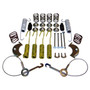 Crown Automotive 4636778 Rear Drum Brake Hardware Kit for Jeep 1986 CJ-7, CJ-8 w/ 10" x 1.75" Drums, 1987-1995 YJ Wrangler, 1987-1990 XJ