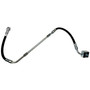 Crown Automotive 52128096AB Rear Brake Hose for 1999-2004 Jeep WJ Grand Cherokee - Black, Zinc Metal, Rubber, Sold Individually