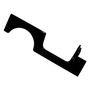 Crown Automotive 4798283 Left Side Panel, Black paintable without Jeep® Logo for 1976-1986 CJ-7 & 1987-1995 YJ Wrangler - Black Steel