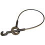 Crown Automotive J0943147 Rear Brake Auto-Adjusting Cable for 1963-1973 Jeep J-Series w/ 12" Brakes, Left or Right - Metal