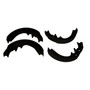 Crown Automotive 5066147AA Rear Brake Shoe Set for 2002 Jeep KJ Liberty - Multi Colors Metal