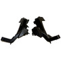 Crown Automotive 68223399K Headlamp Mounting Bracket Set for 2014-2022 Jeep WK2 Grand Cherokee - Black Plastic