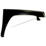 Crown Automotive 55369218AB Right Fender for 2006-2010 Jeep XK Commander, Except Middle East Group - Black Metal, Sold Individually