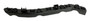 Crown Automotive 68247394AA Right Front Fascia to Fender Bracket for 2015+ Jeep BU & BV Renegade - Black Plastic, Steel, Sold Individually