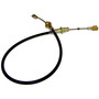 Crown Automotive J0940063 Throttle Cable for 1965-1967 SJ, J-Series w/ V8-327 Engine - Black Plastic, Rubber, Steel, Sold Individually