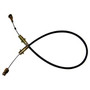 Crown Automotive J0940063 Throttle Cable for 1965-1967 SJ, J-Series w/ V8-327 Engine - Black Plastic, Rubber, Steel, Sold Individually