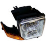 Crown Automotive 55396536AI Right Headlight Assembly for 2006-2010 XK Commander w/ Halogen Lights, Includes Bulbs, Sold Individually