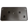 Crown Automotive 68277137AA Front License Plate Bracket Kit for 2016-2022 WK Grand Cherokee - Black Plastic, Steel